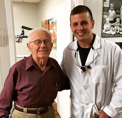 Happy patient who received All-on-X (New Teeth in One Day).