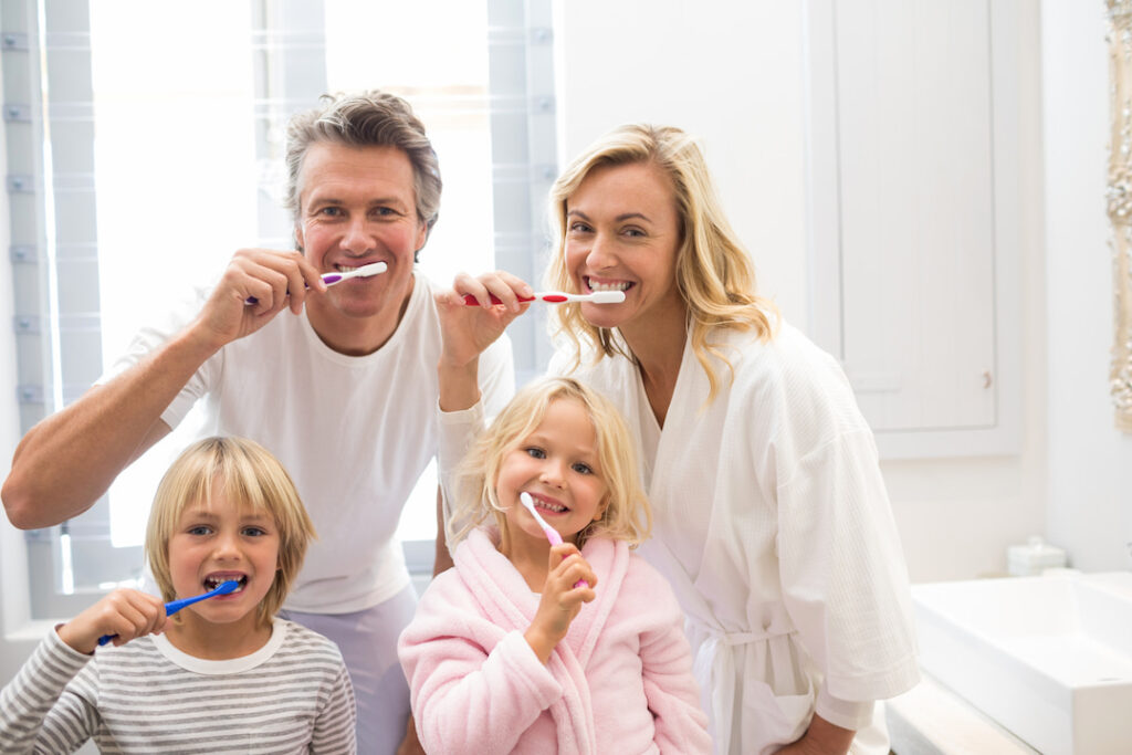Family who chose the right family dentist near you.